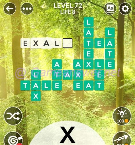 amen exam examine main mane mean mine name All answers for Level 51537 from the Mist 72 pack and Master group. . Wordscapes level 72